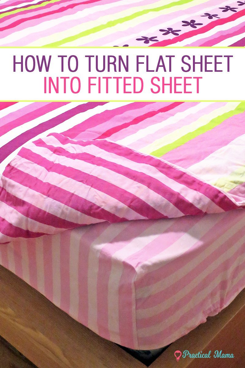 How to turn flat sheets into fitted sheets How To Get A Fitted Sheet To Stay On