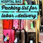 Hospital bag checklist labor delivery