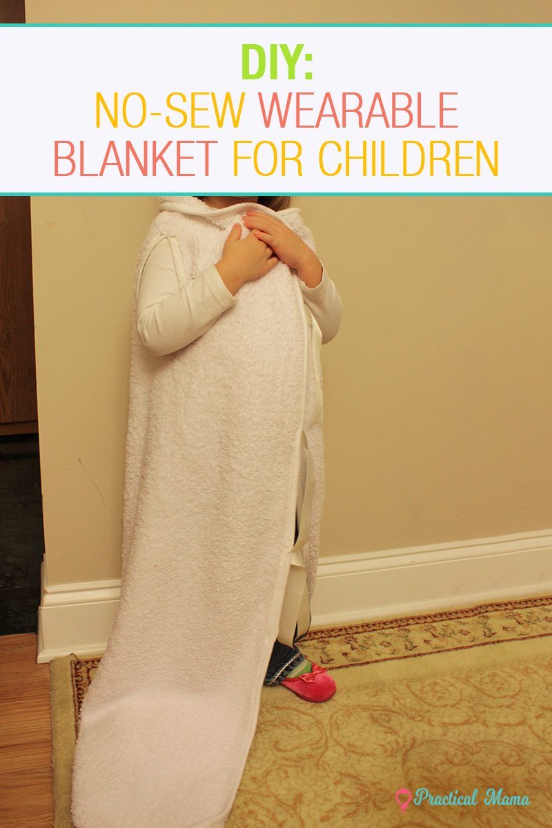 Easy wearable blanket for children Practical Mama