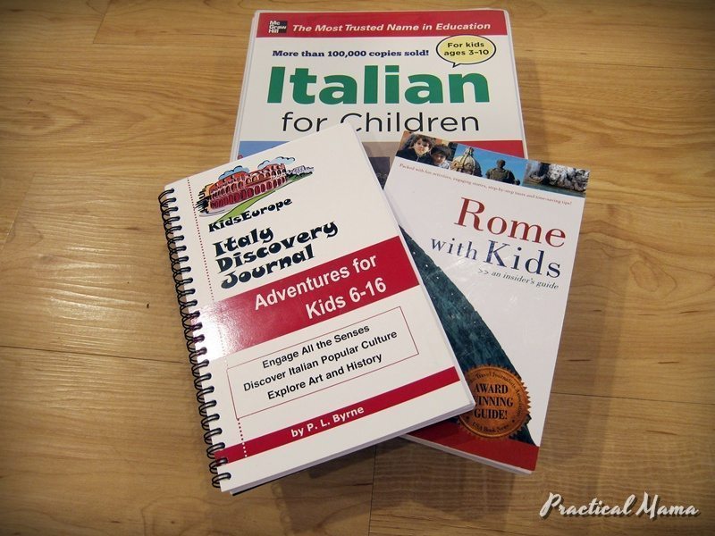 Book Review: Books about Italy, Rome and Italian for children
