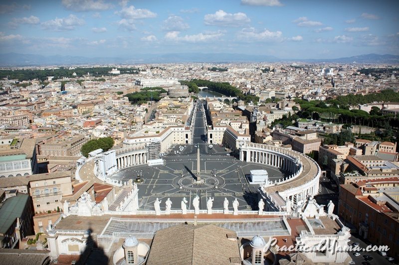 Rome with Children: Day 1- St. Peter's and Vatican Museums
