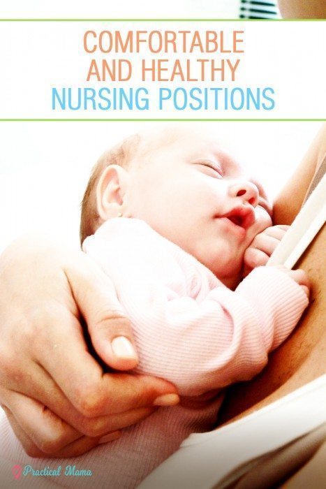 Comfortable nursing positions