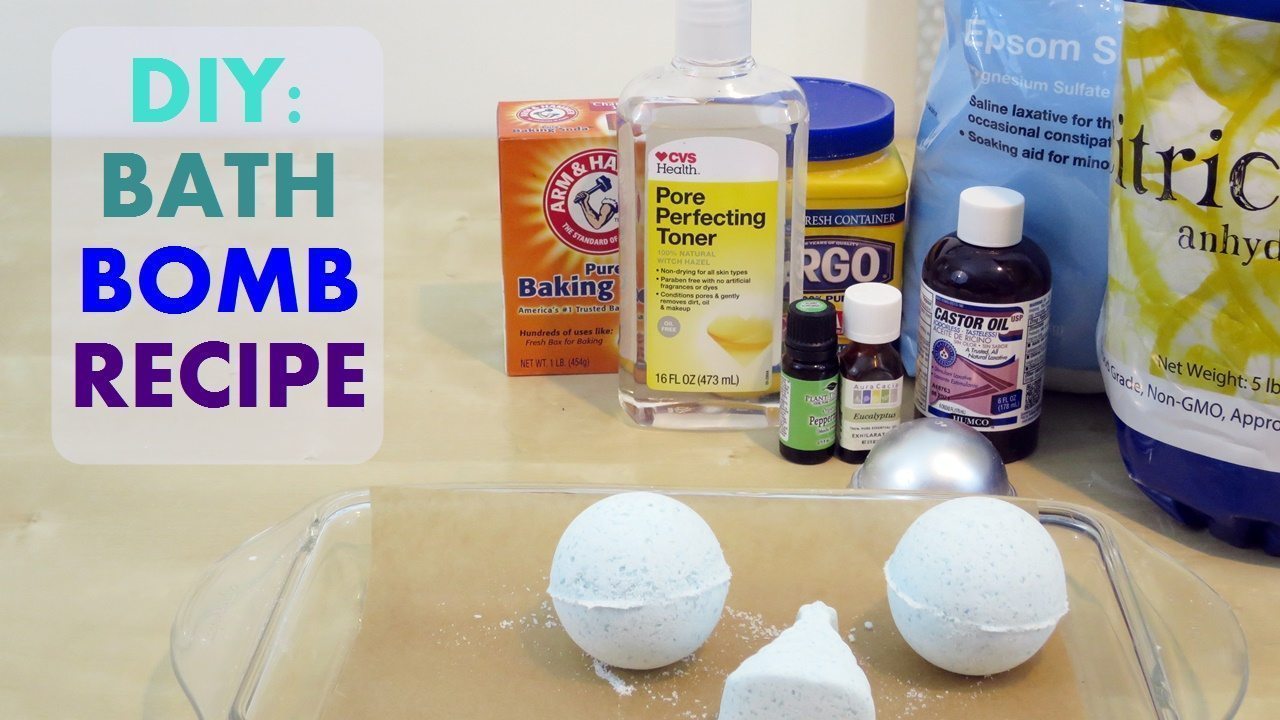 DIY Homemade bath bomb recipe kids can make with video Practical Mama