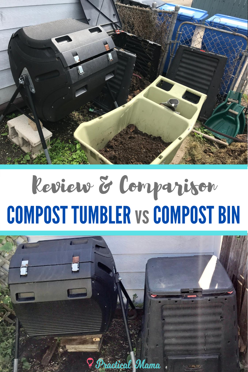 Compost tumbler vs compost bin: product review and comparison